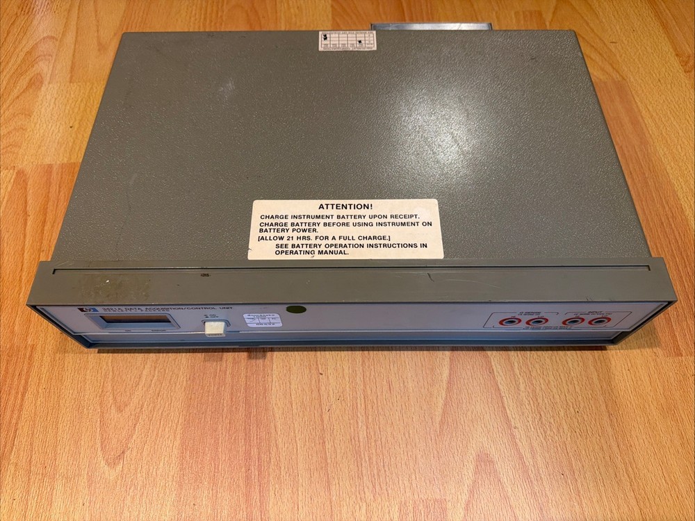 HP Hewlett Packard 3421A Data Acquisition Control Unit WORKS, OPT 020 & 050
