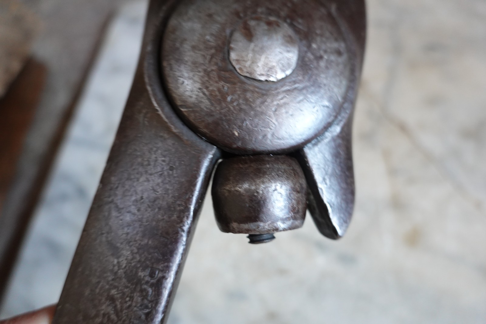 Antique "BOYNTON" ADJUSTABLE ALLIGATOR WRENCH Jun 14 1887 Mechanic Carpenter