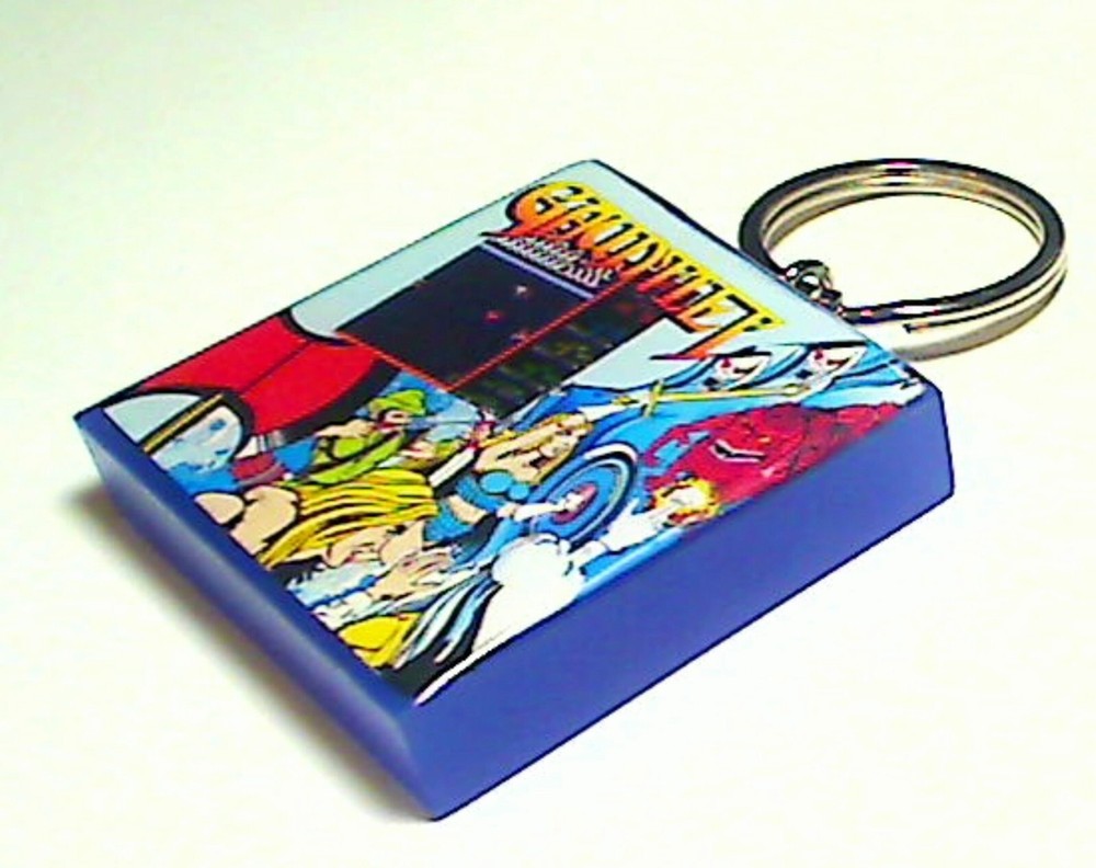 Gauntlet Arcade Coin Door accessory Keychain