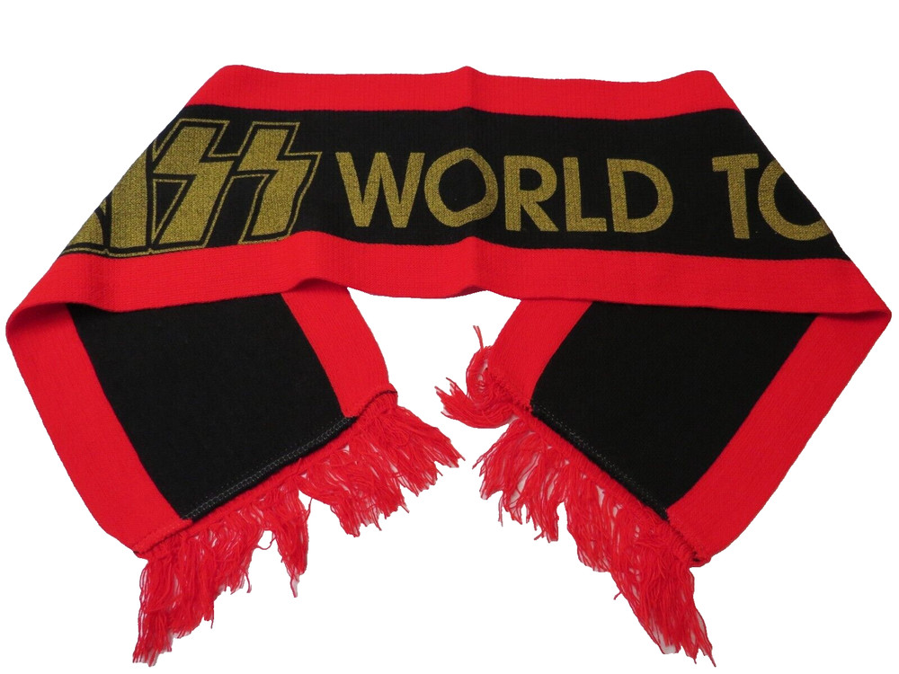 KISS ANIMALIZE WORLD TOUR 1984-85 WOVEN SCARF