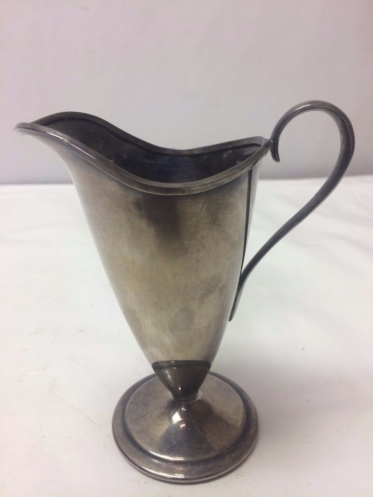 Quadruple Silverplate  Handled Creamer Pitcher