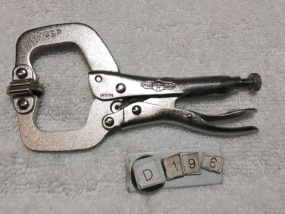 2pc IRWIN VISE-GRIP 4-SP & 7WR LOCKING PLIERS SET