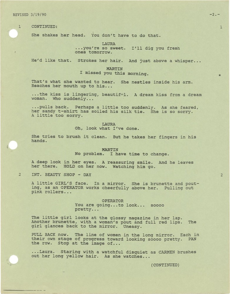Patrick Bergen Julia Roberts SLEEPING WITH THE ENEMY Original #163643