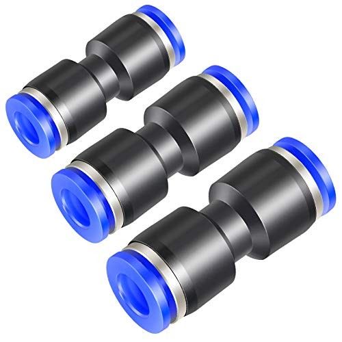 pcs Straight Push Connectors Plastic Quick Release 1/4"/5/16"/3/8"OD 30