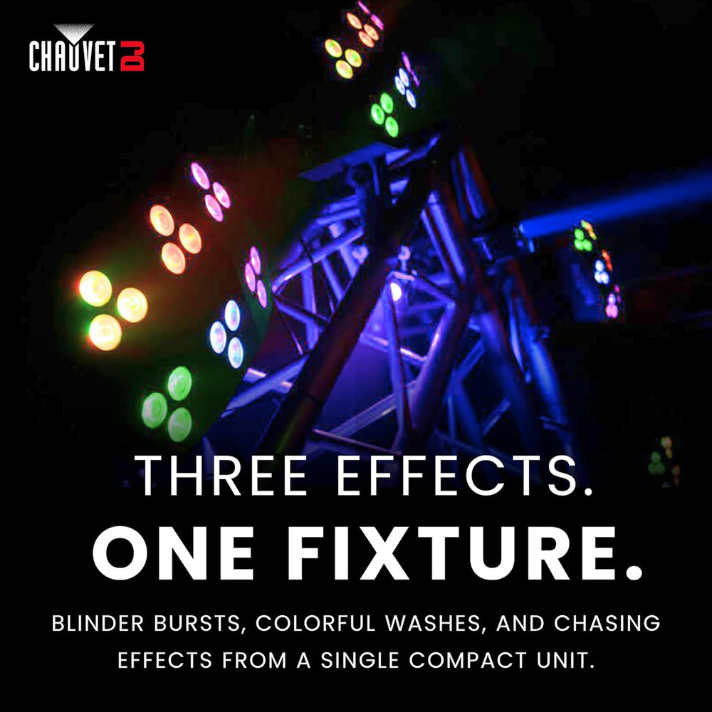 – Wash Fx Hex Ils Multi Purpose Led Effect Light | Blinder Wash & Chase Effects