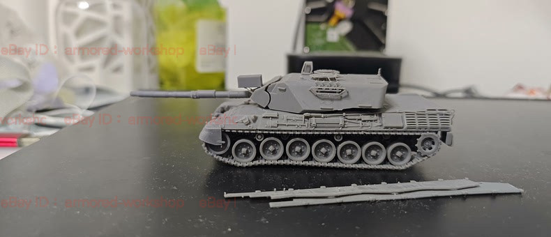 3D Printed 1/72 German Leopard A4 Main Battle Tank Unpainted