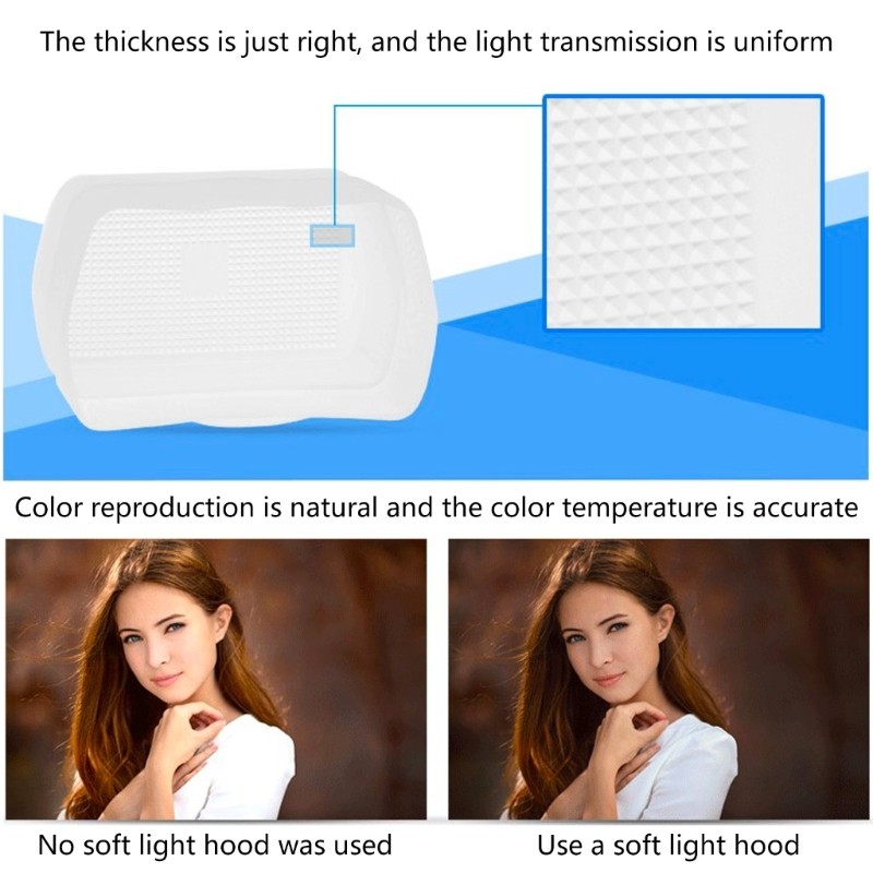 Studio Lighting Accessory Reduces Intensity Creates Professional Soft Wrap