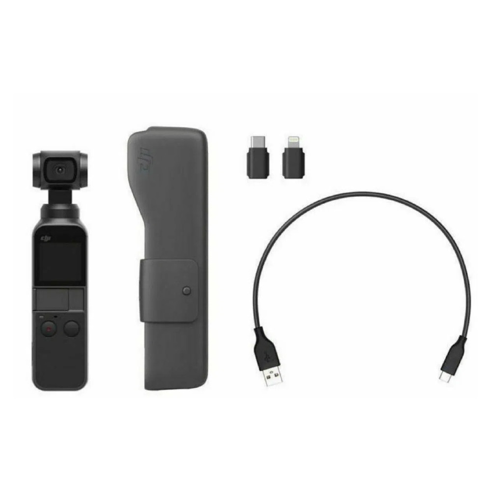 DJI Osmo Pocket Handheld 3-Axis Gimbal Stabilizer with Integrated Camera 95% New