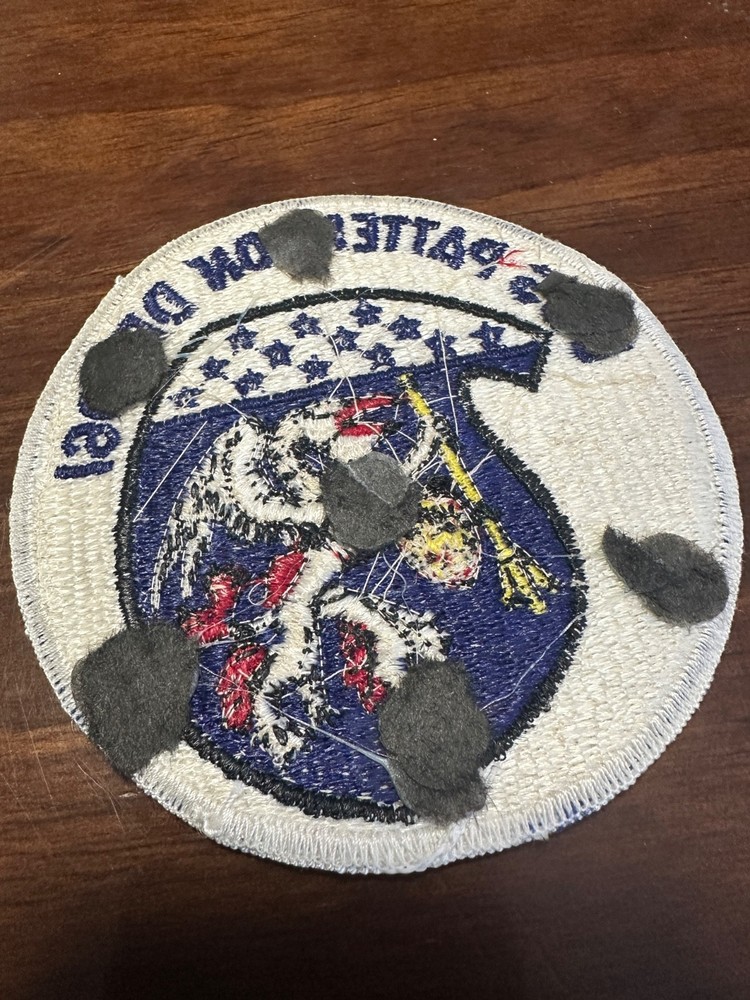 Vintage US Navy USS Patterson DE-1061 Ship Patch