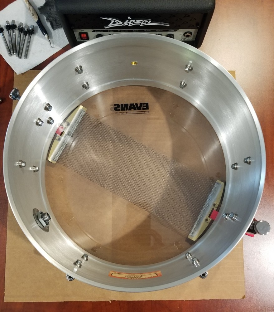 Gretsch 13x6 Solid Aluminum Snare Drum - Model 4168SA