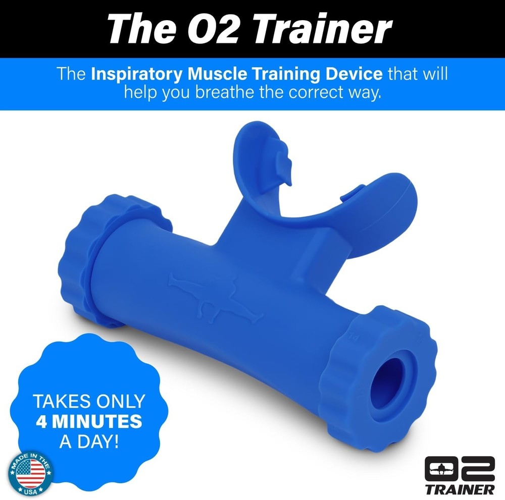 16-Cap Respiratory Training Device for Athletes & Singers – Compact & Portable