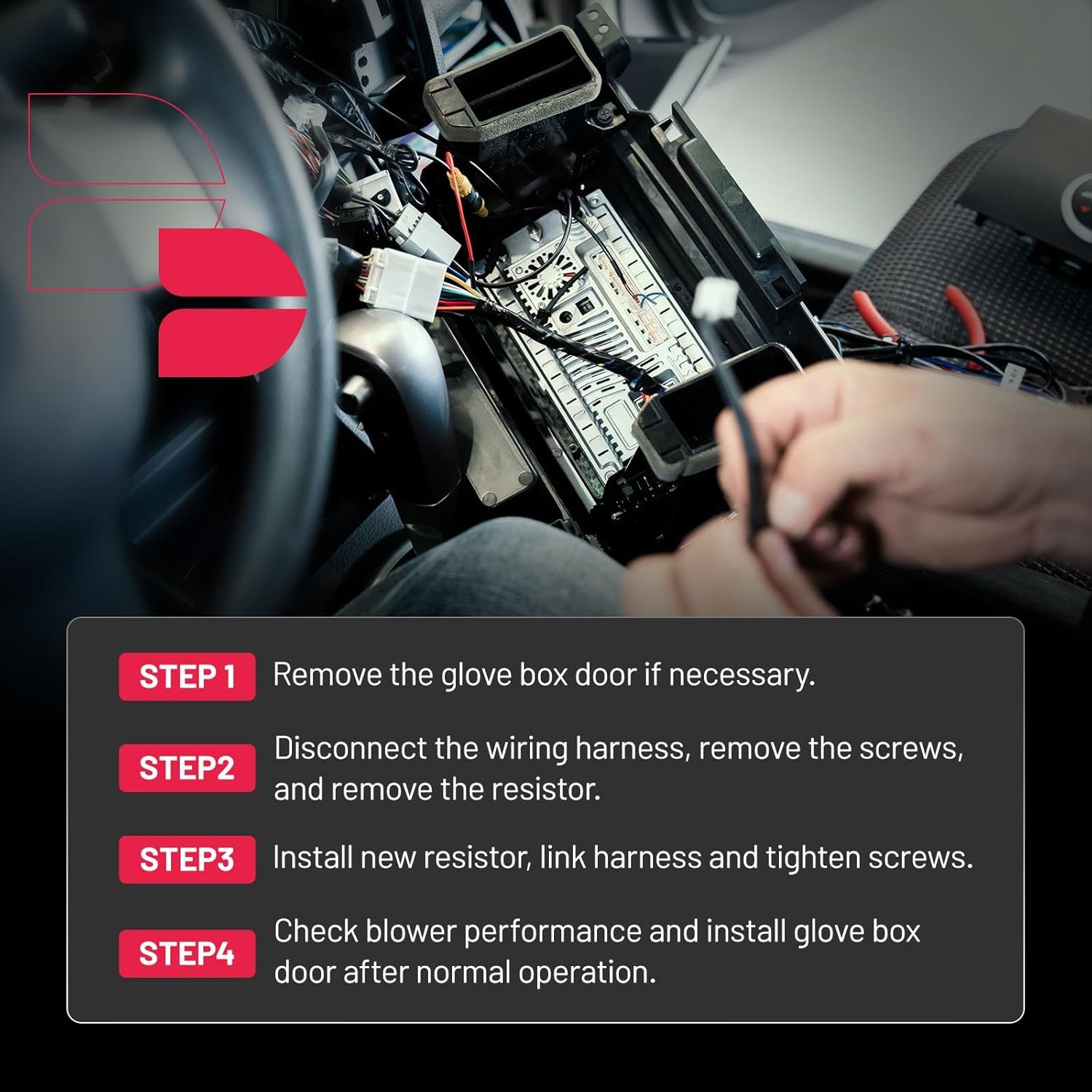 FOR Chevy Express Heater Blower Motor Resistor Kit 973-407 1580560 229410