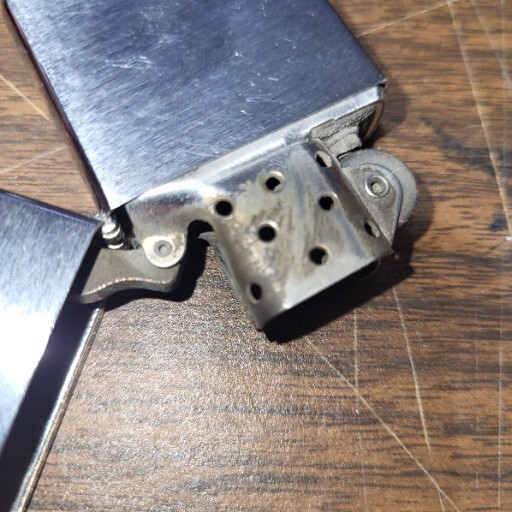 ZIPPO Silver/Black Honor Lighter
