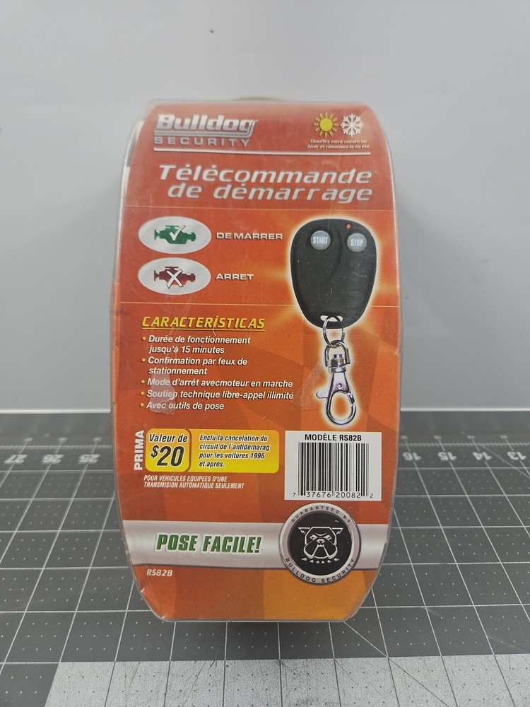 Bulldog Security RS82B Remote Vehicle Starter System 400 Foot Range