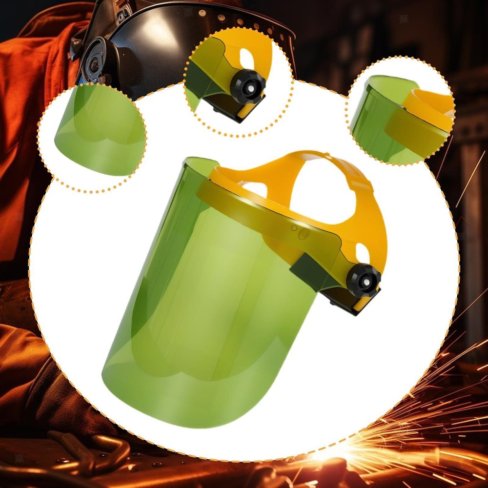 Face Shield Mask Universal Adjustable Headband for Weeding Loggers