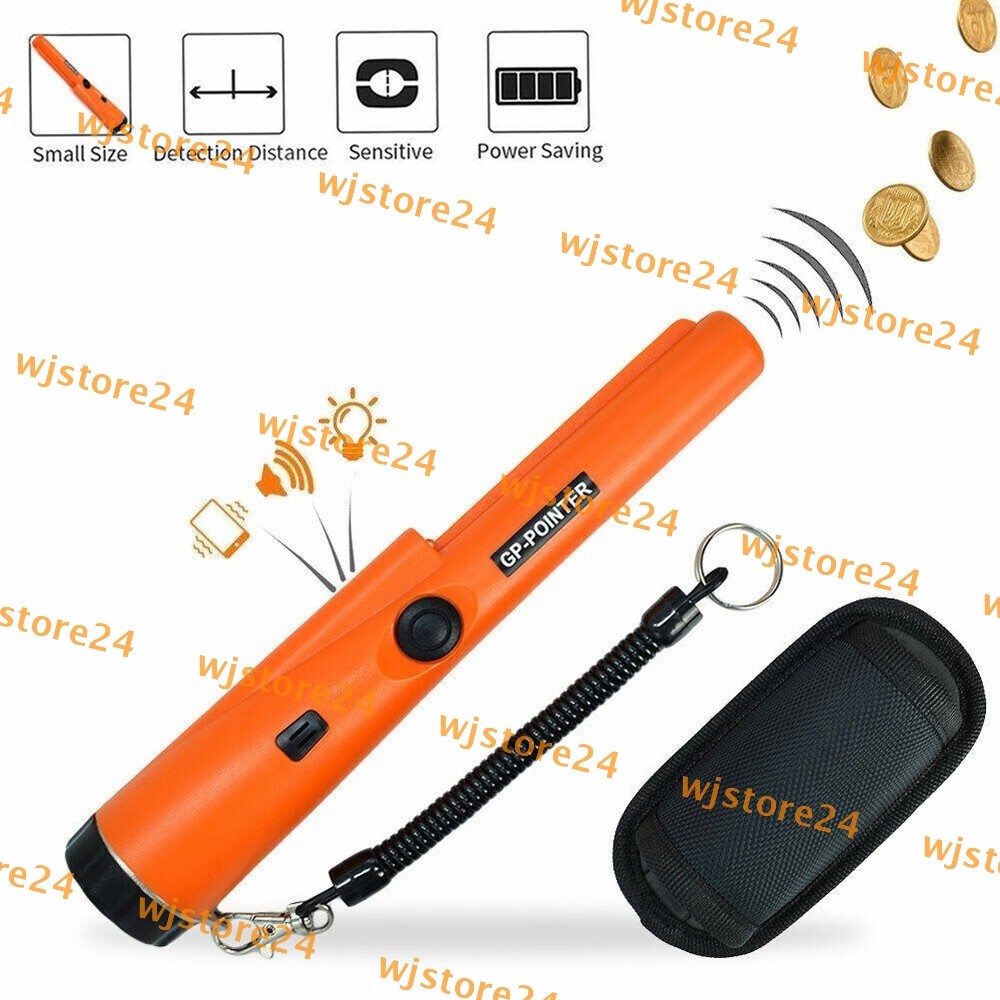 Waterproof HandHeld Metal Detector Pinpointer Sensitive Probe Tester Old Coins