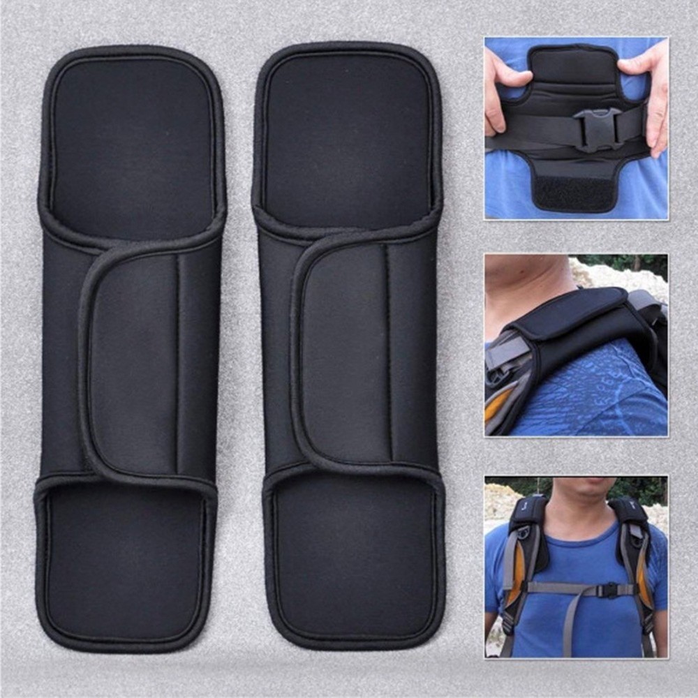Backpack Shoulder Strap Cushions for Outdoor Activities Shock Absorbing Design
