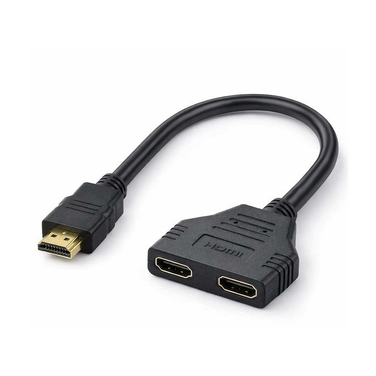 4K HDMI Cable Splitter Adapter 2.0 Converter 1 In 2 Out 1 Male to 2 Female lot
