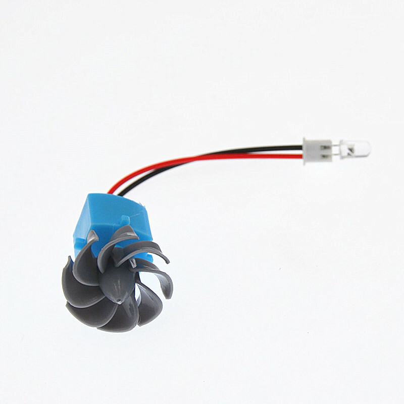 2PC Mini Wind Turbines Generator Hydraulic Water Generator Teaching DIY Kit Test