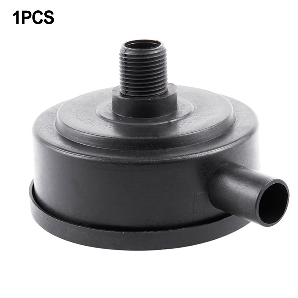 Long Lasting Black Plastic Intake Muffler Filter for Compressors 1 Pack
