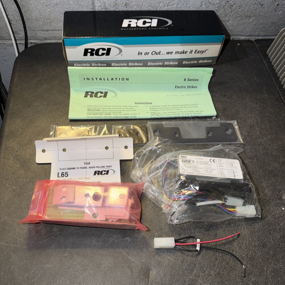 Rci  s6504/14 x 10b electric strike field