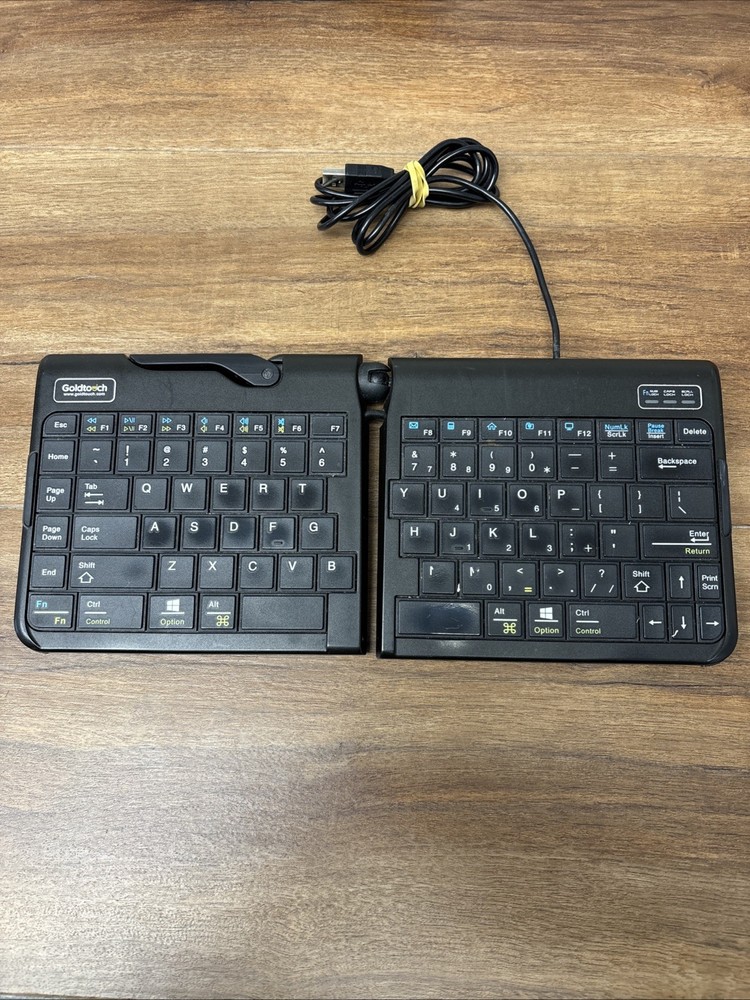 Goldtouch SK-2721 Adjustable MAC/PC Ergonomic Foldable Mobile Wired Keyboard