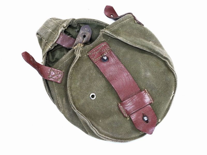 Romanian Military Canvas Drum pouch