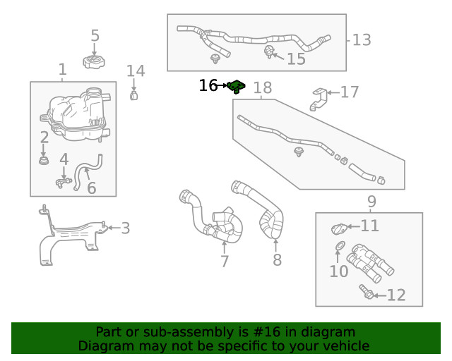 Genuine GM Mount Bracket 84333508