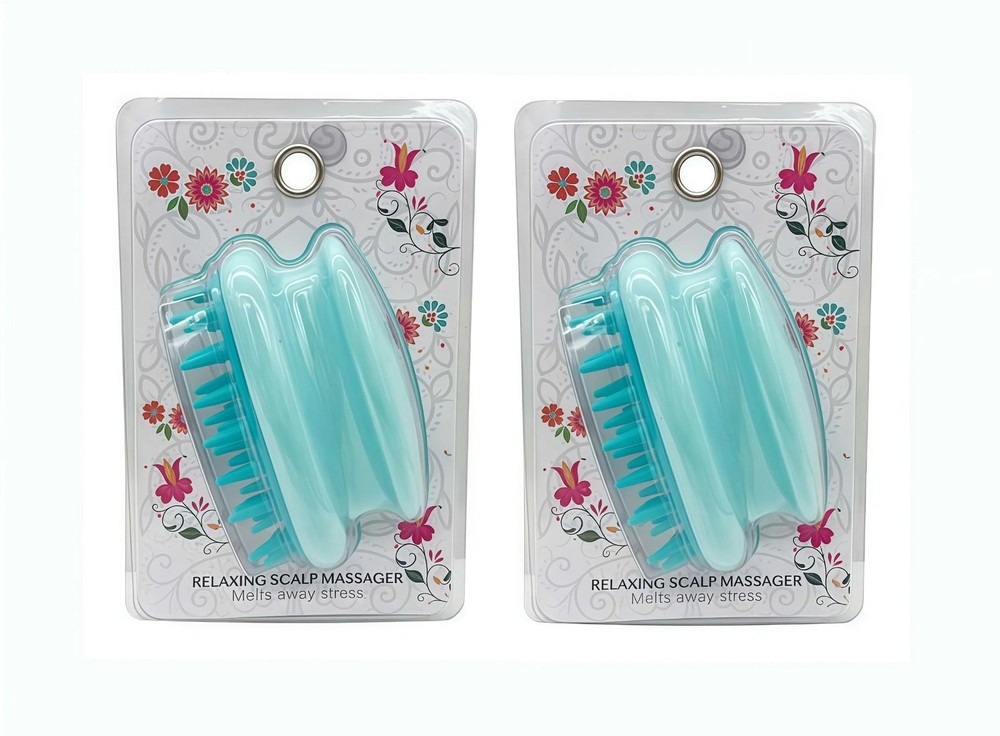 Scalp Massager with Ergonomic Handle 2 Pack