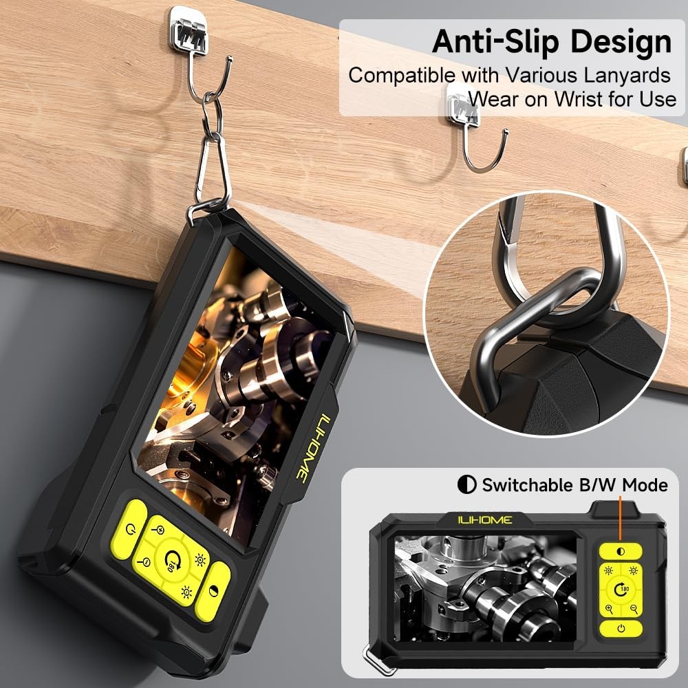 Endoscope Camera with 8 LED Lights