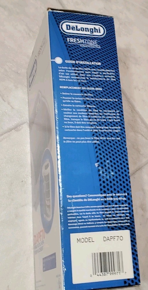 Filter - DeLonghi FreshZone DAPF70 Electrostatic Replacement Air Purifier Part