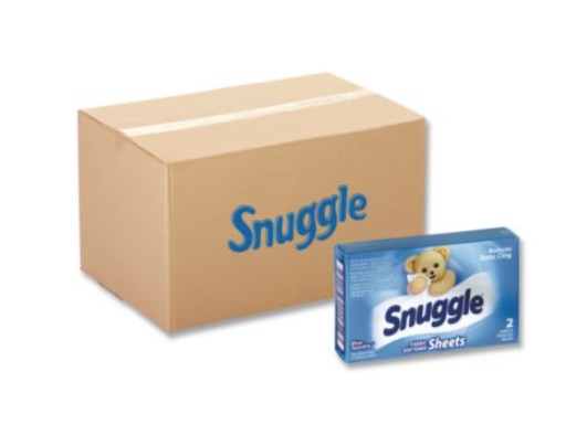 Vend-Design Fabric Softener Sheets, Blue Sparkle Scent, 2 Sheets/Box, 100 Boxes/