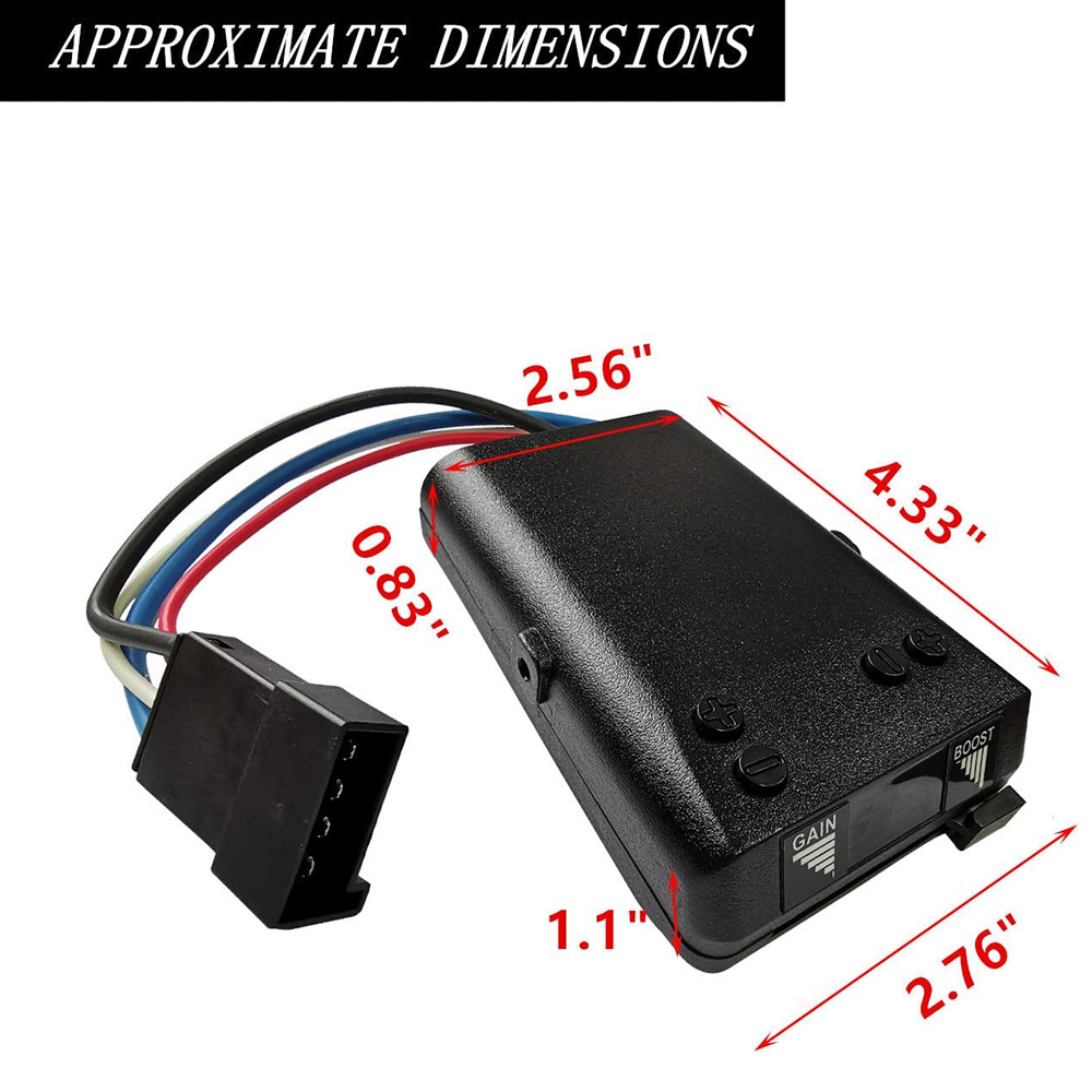 8508211 Electronic Trailer Brake Controller For Virtually Trailer 2 to 8 Braking