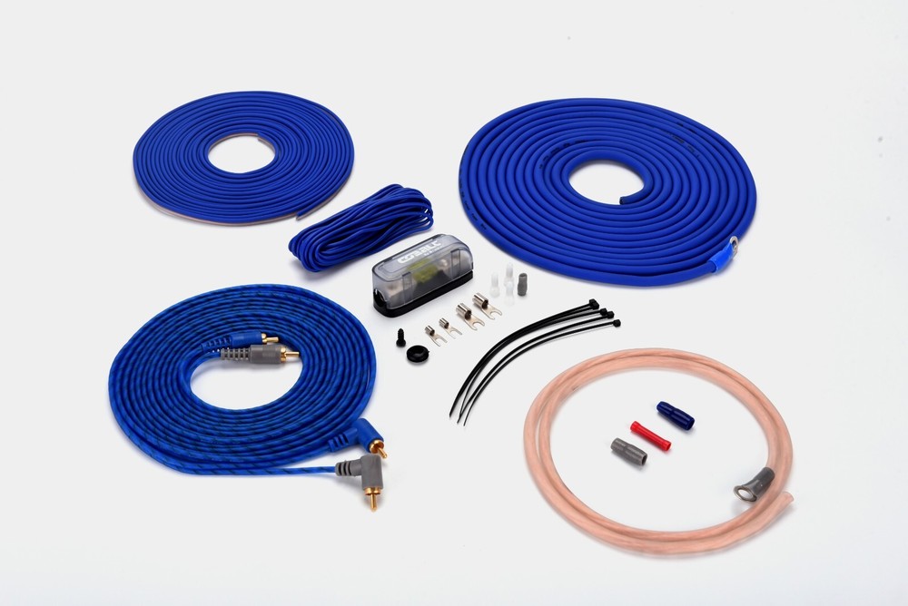 Orion 8 Gauge Complete Amplifier Kit with Soft Rubber Components - COKIT8