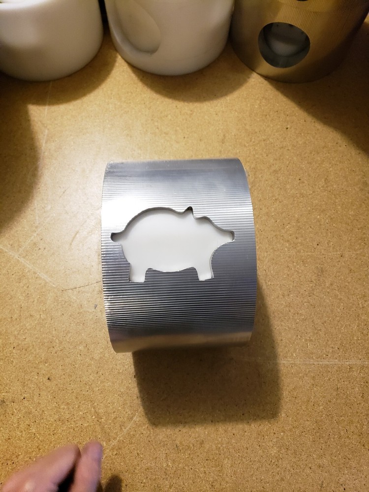 Deighton Formatic R360 Drum - PIG SHAPE 4.5 X 2.5'' - Single - USED