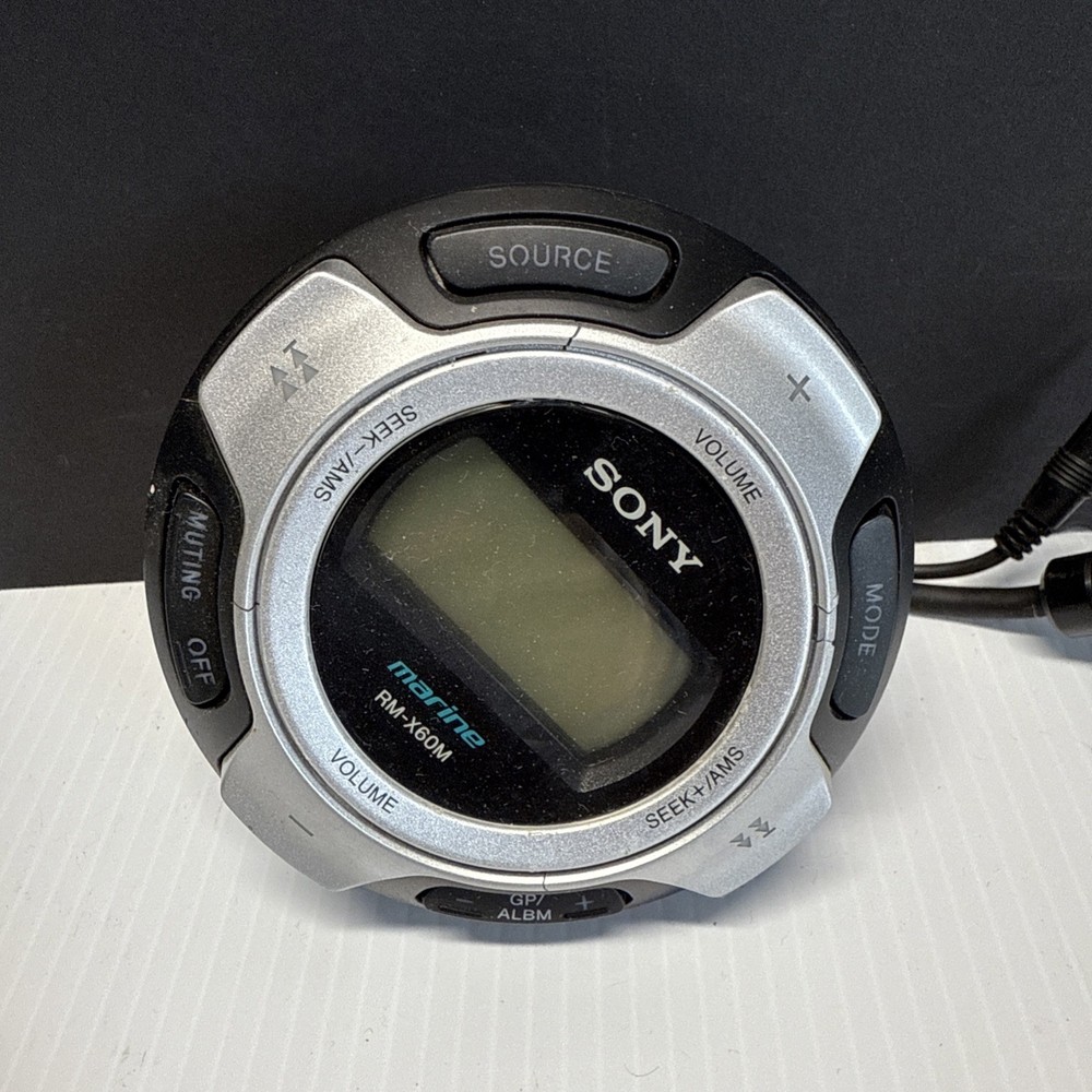 Sony RM-X60M Marine Remote Commander UNTESTED