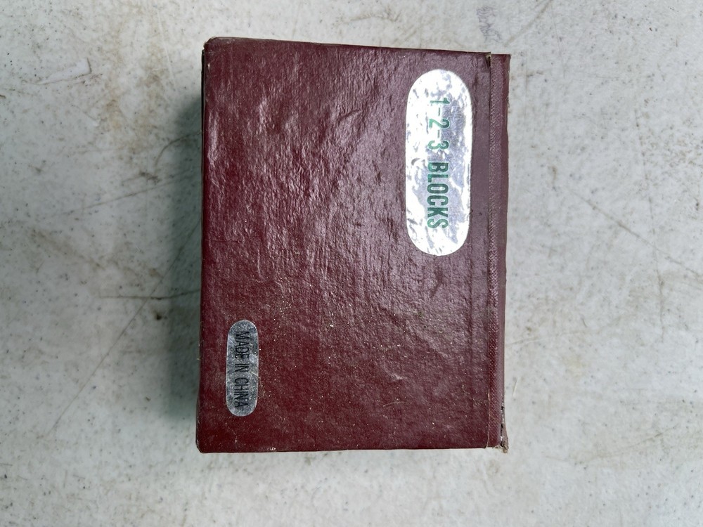 Precision 1‑2‑3 Setup Block Pair, 1″×2″×3″ – Hardened & Ground