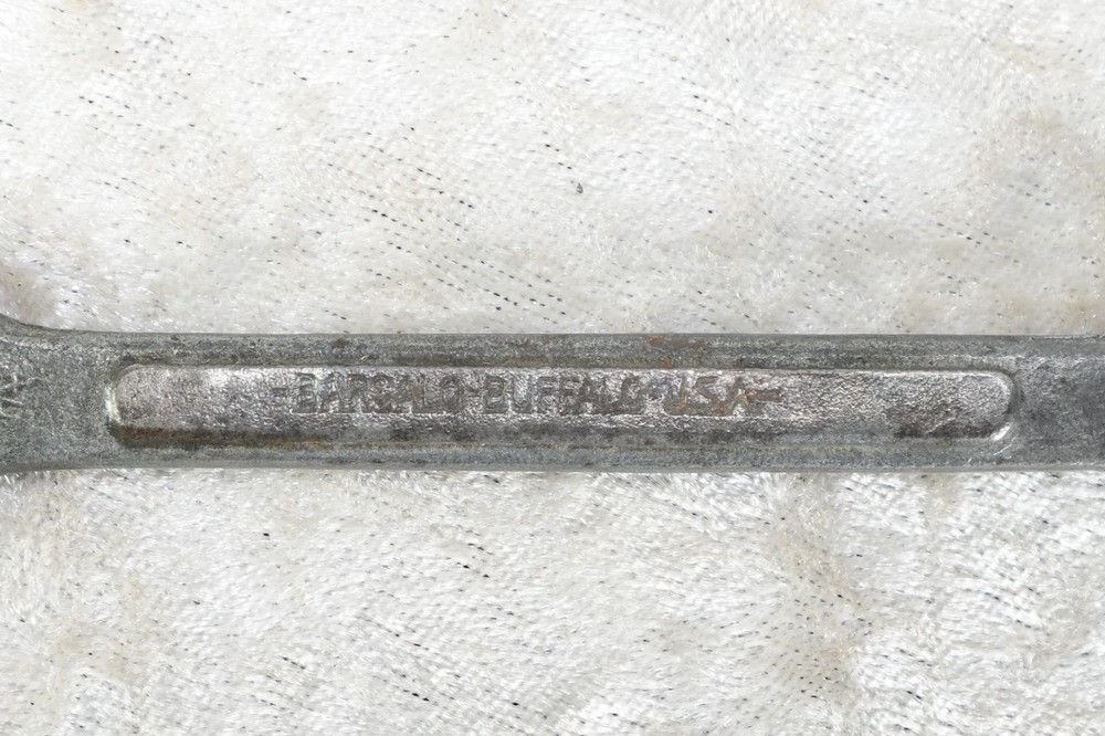 3 Vtg Barcalo-Buffalo Wrenches Combination & Double Box-End