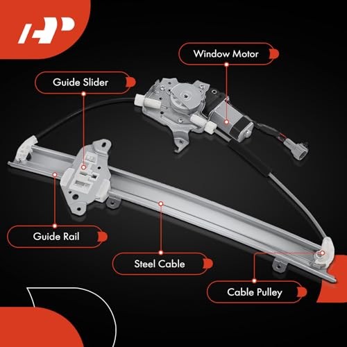 Power Window Regulator with Motor Compatible with Infiniti Front Driver (LH)