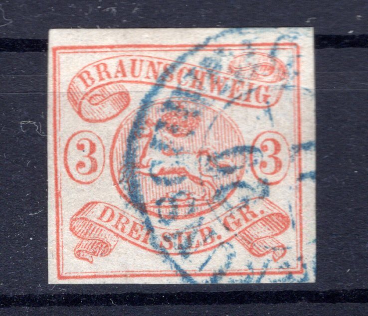 Braunschweig 3 Impeccable Postmarked (AA9771