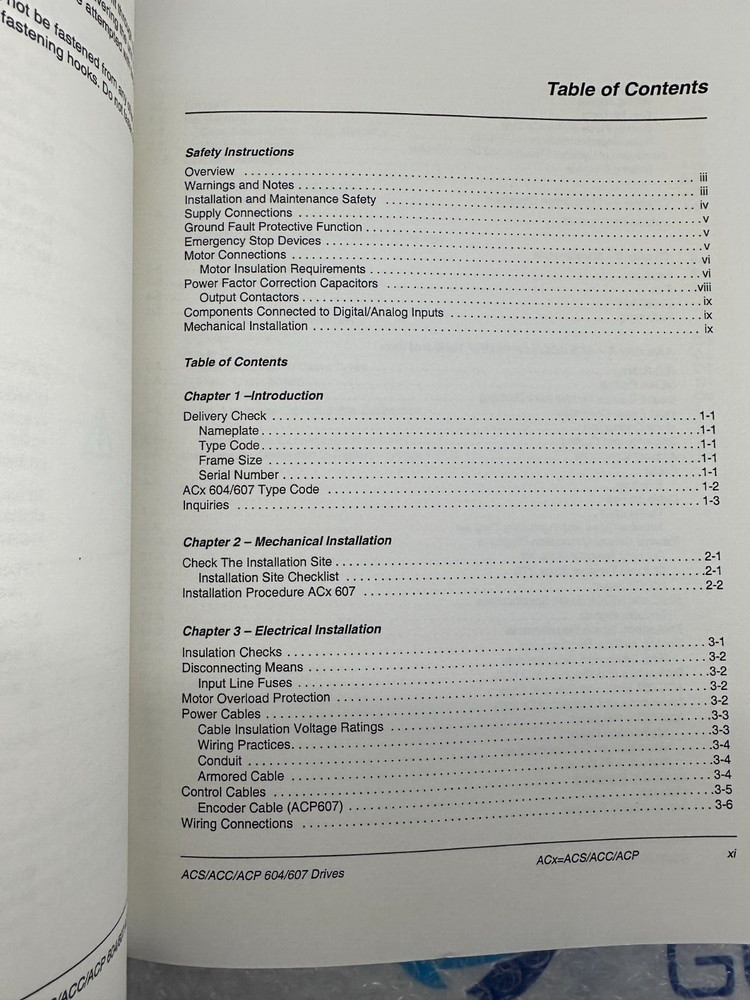 ABB ACS 600 Hardware Manual 75 to 700 HP