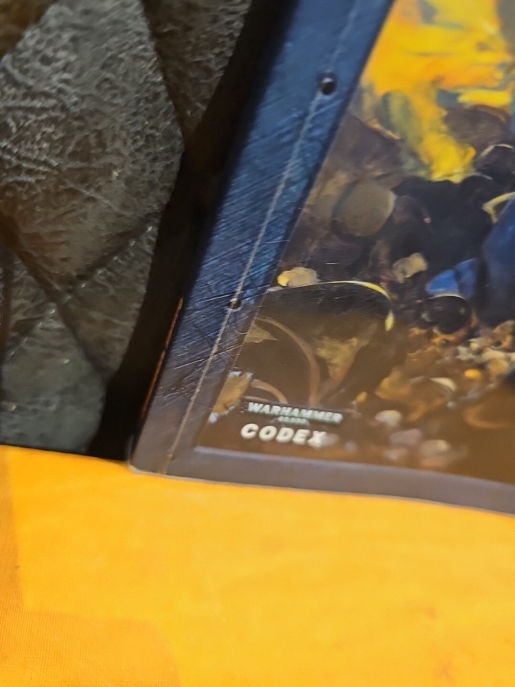 Warhammer 40k Space Marines Codex Old OOP BKS9