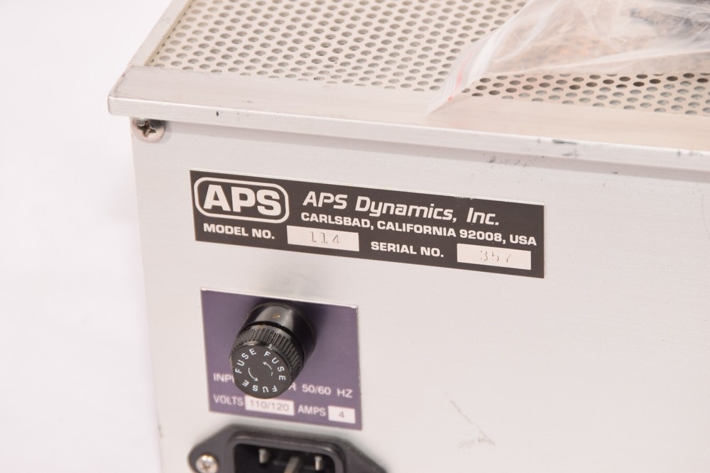APS Dynamics 114 Power Amplifier Acoustic Power Systems Dual mode Amplifier