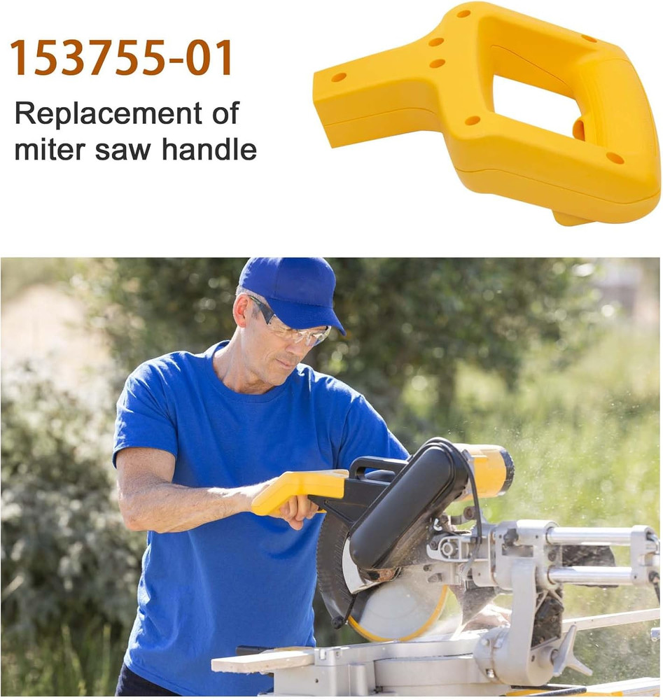 Replacement Clamshell Handle for Dewalt DW708 Miter Saws - 153755-01