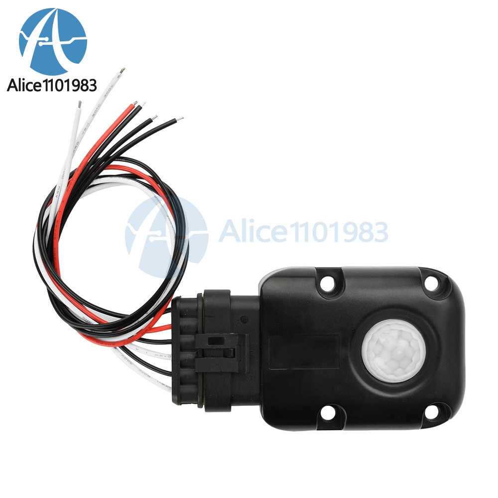 Motion Sensor Infrared PIR Movement Detector Waterproof Outdoor LED Light Switch