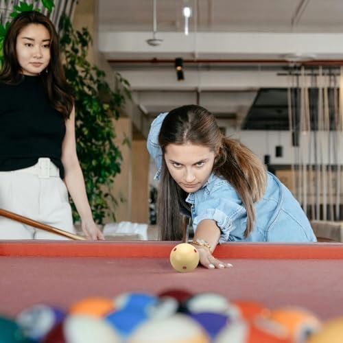 2pcs Billiard Training Cue Ball, Pool Training Balls Billiards Practice