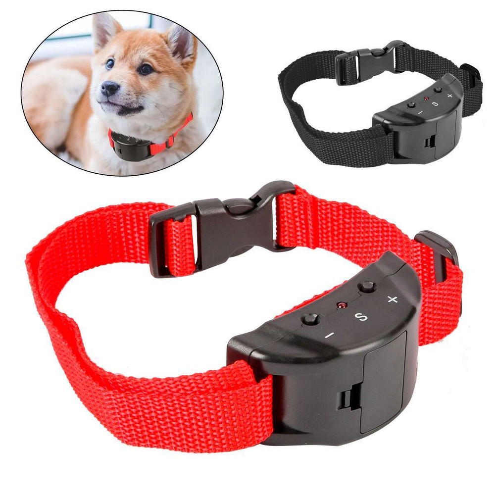 Automatic Anti Bark Barking Shock Control Collar Device Small Medium Large Dog