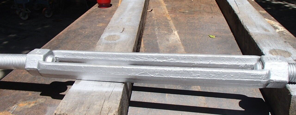 2" X 24" Jaw & Jaw Turnbuckle Galvanized