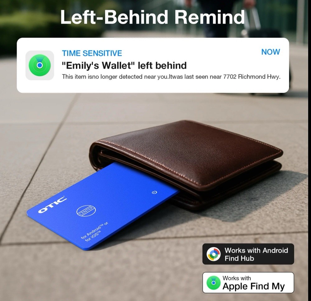 OTIC 2025 Android & iOS Tracker Smart Finder for Apple Find My iPhone