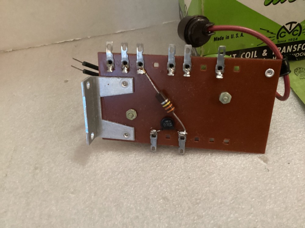 MERIT HVO-124 HORIZONTAL VOLTAGE TRANSFORMER VINTAGE WITH BOX